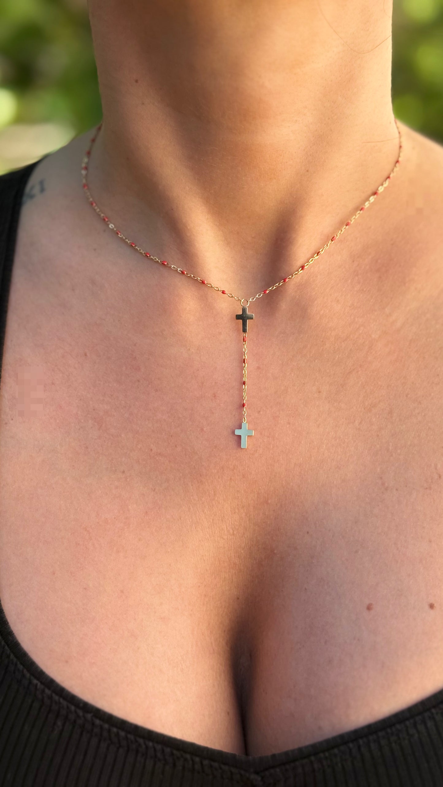 Collier TEROGHORMYA P rouge