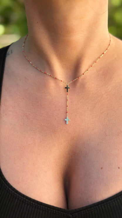 Collier TEROGHORMYA P rouge