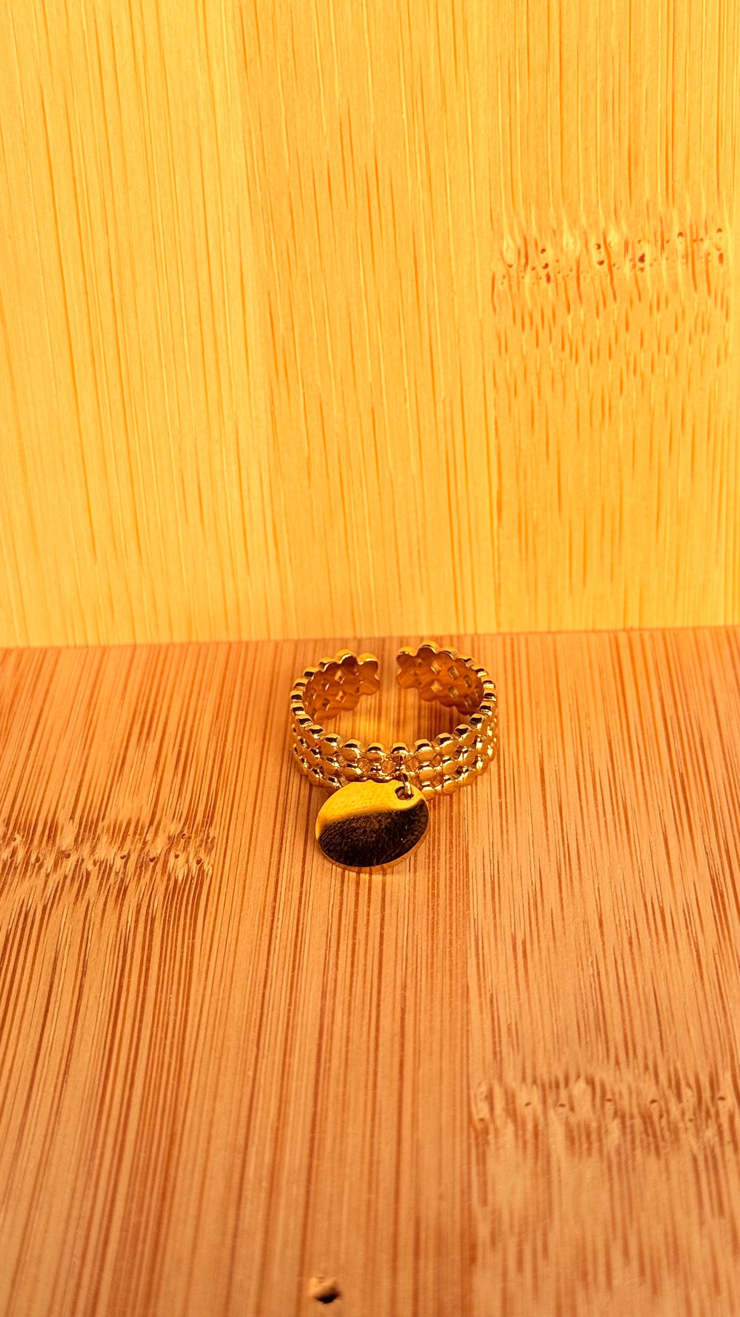 Bague Médaillon