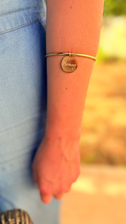 Bracelet Jonc Maman