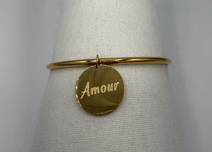 Bracelet Jonc Amour