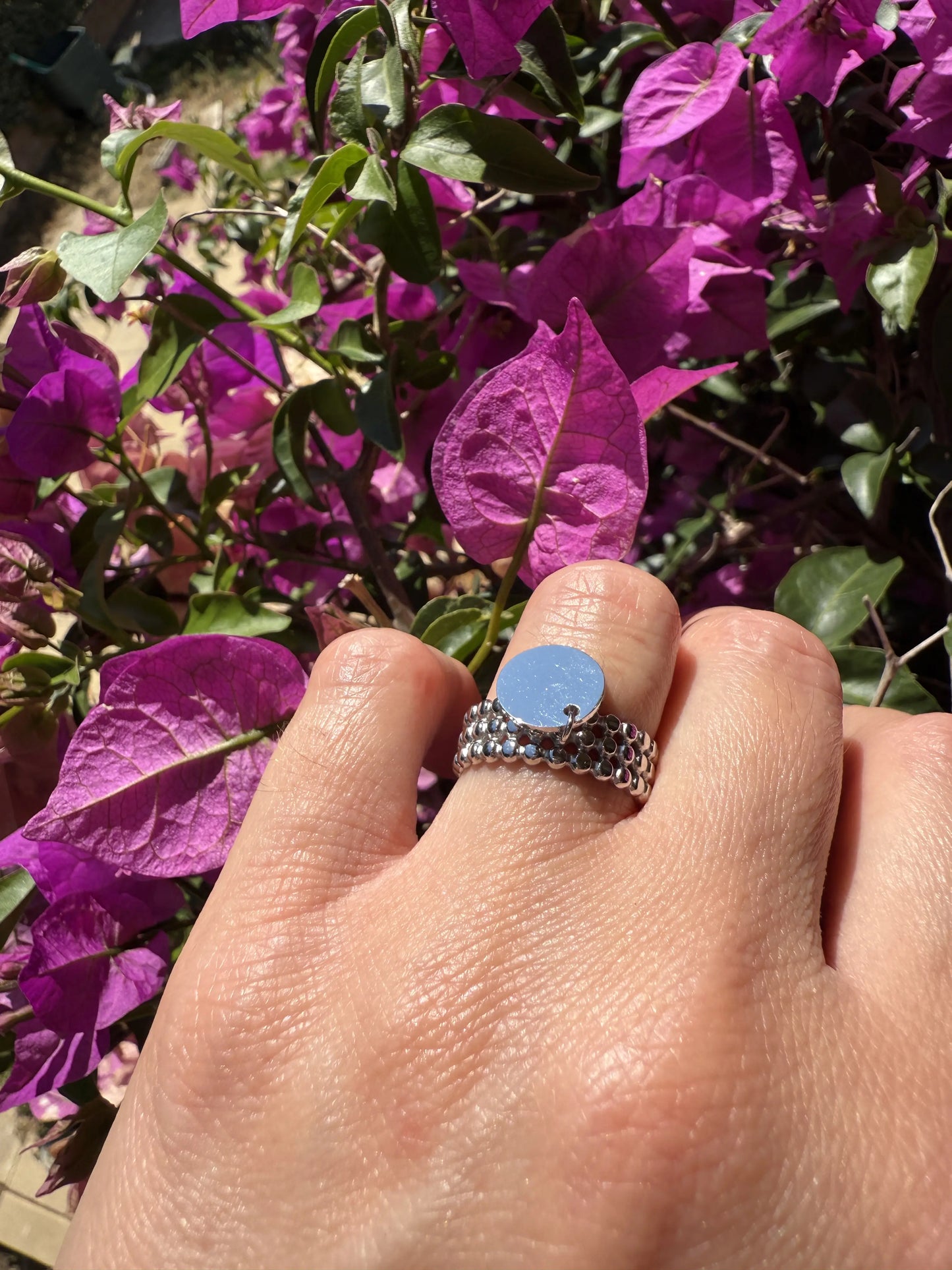 Bague Médaillon